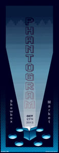 Image of Phantogram Seattle Poster 2013