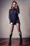 Extra Long Sleeve Oversized Grimreaper Tunic 