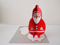 Image 1 of 2 x PopOut Father Christmas