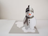 Image 1 of 2 x PopOut Snowman