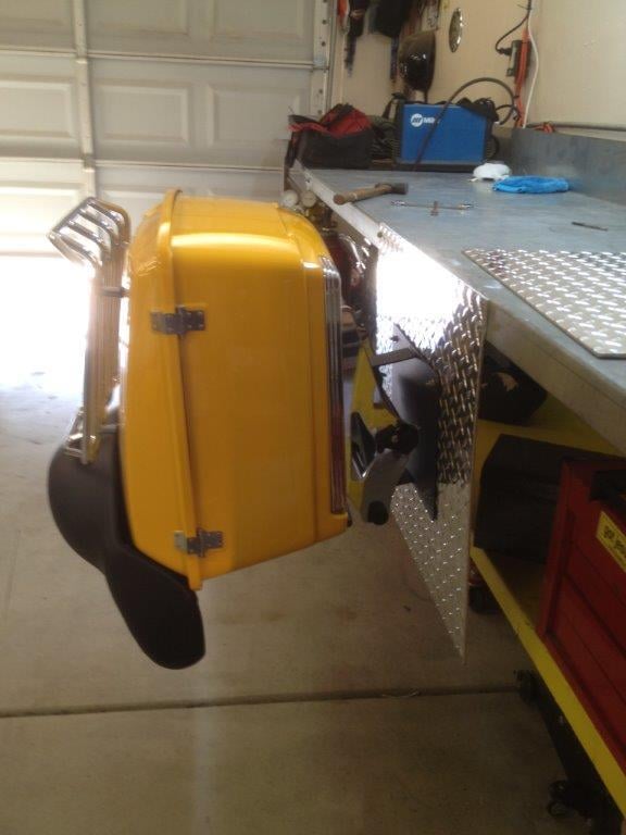 Custom Luggage Storage Rack | JD Customs & Fabrications L.L.C.