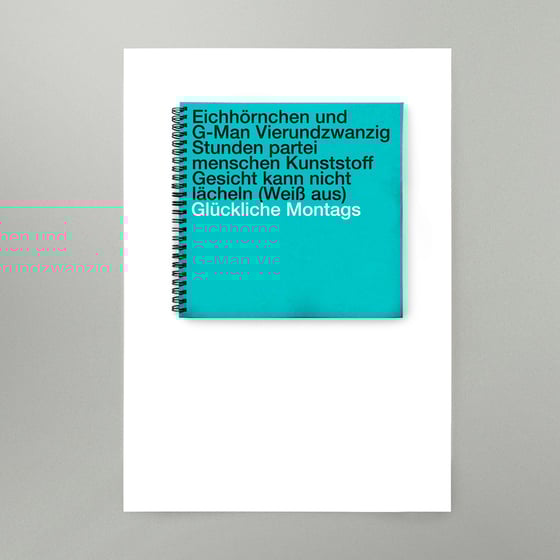 Image of Squirrel and G-Man Twenty Four Hour Party People Plastic Face Carnt Smile (White Out) Art Print