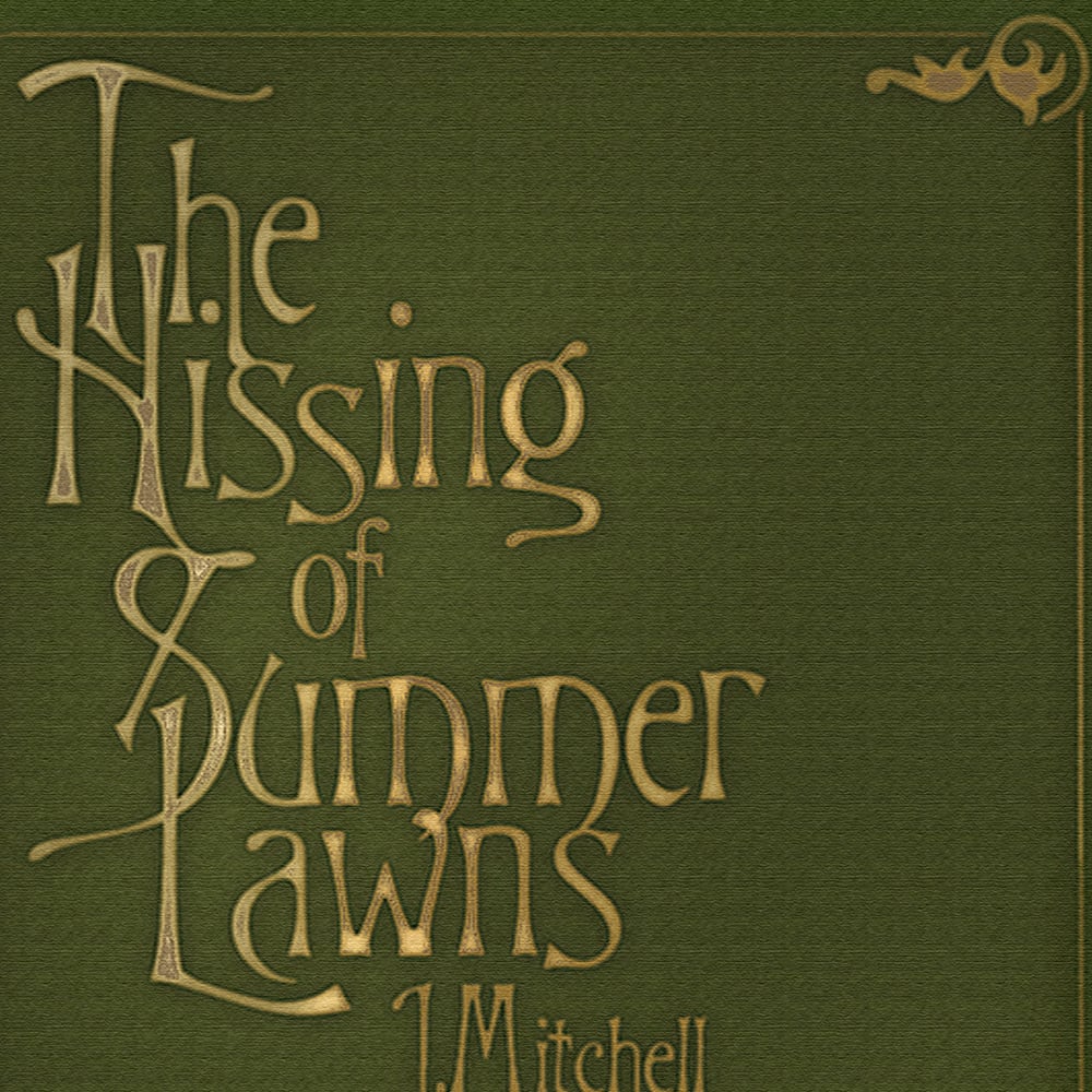 Image of The Hissing Of Summer Lawns Art Print
