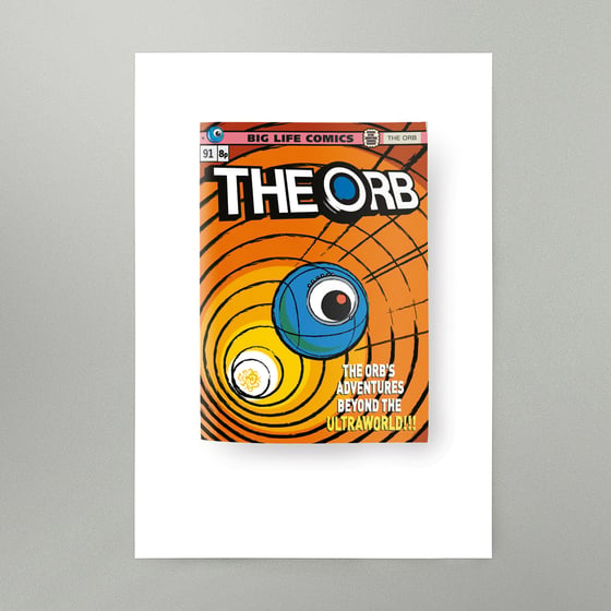 Image of The Orb's Adventures Beyond The Ultraworld Art Print