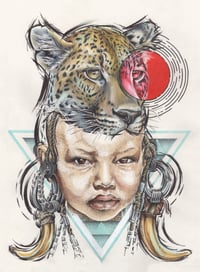"Hunted" (Collaboration piece with artist Ryan Smith) **only 4 left
