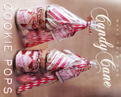 Image of Candy Cane Cookie Pops