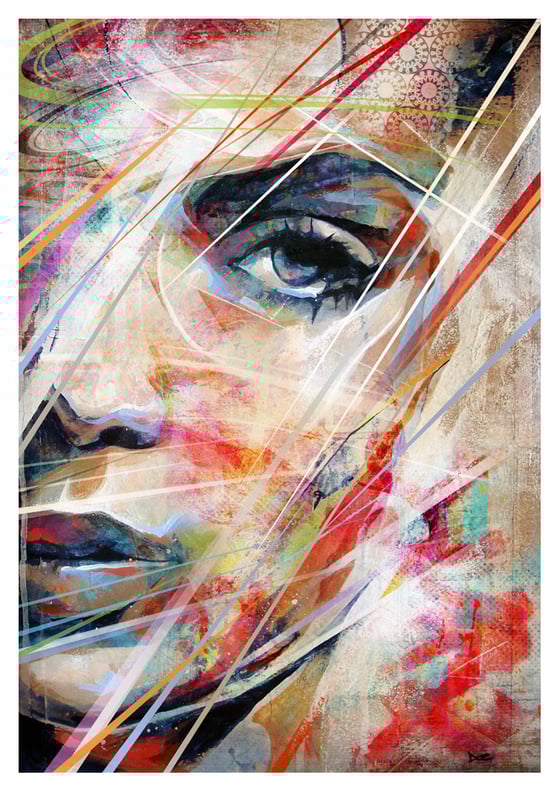 Image of "Time Trickles Away" Open edition Print FREE WORLDWIDE SHIPPING