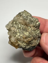 Image 1 of Arsenopyrite & Calcite Cluster | Mexico #3033