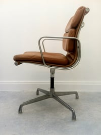 Image 3 of Pair of Eames Soft Pad Chairs