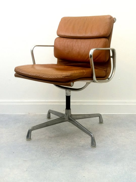 Image of Pair of Eames Soft Pad Chairs