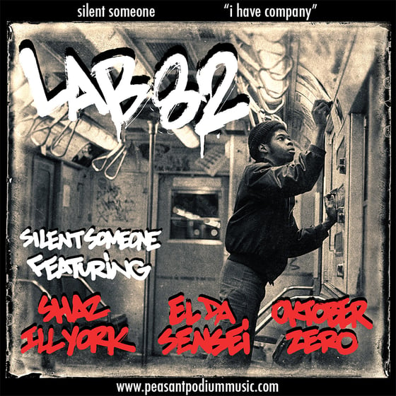 Image of Lab 82 - SilentSomeone ft. Shaz Illyork, El Da Sensei and Oktober Zero (Maxi 12" Single)