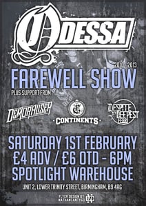 Image of FAREWELL SHOW TICKETS