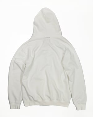Image of COLD F33T - Dream Rider Zip-Up Hoodie (White)