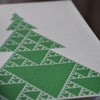 Geometric Christmas Cards