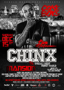 Image of Chinx Live In Ottawa (Special Guest Money Marlo)***EARLYBIRD GENERAL ADMISSION*** FREE DELIVERY