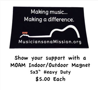 Image of Musicians on a Mission Magnet