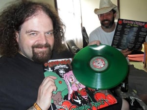 Image of Venomous Concept - Poisoned Apple Green Viny  members of Napalm Death & Brutal Truth