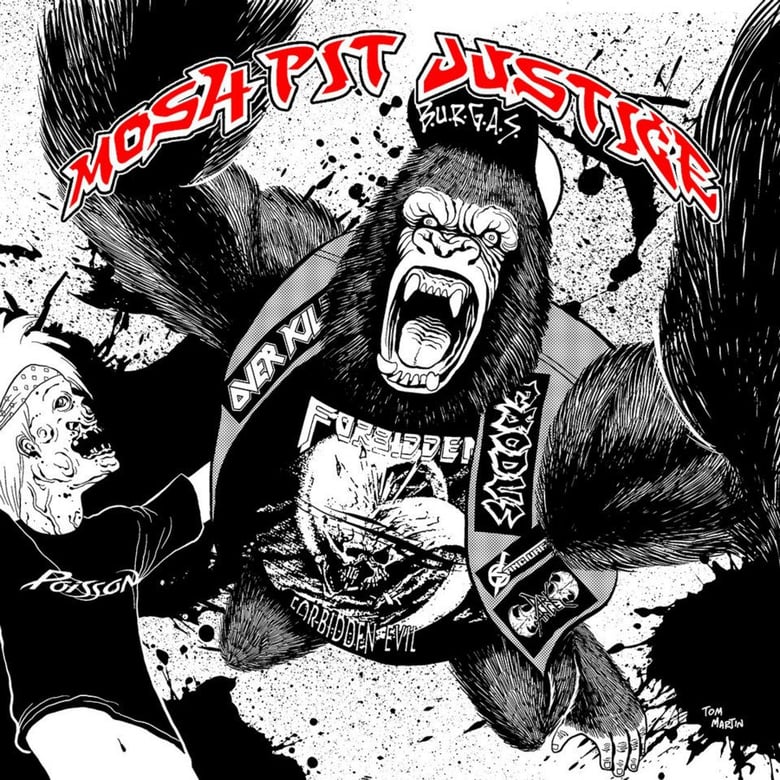 Image of "Mosh-Pit Justice" 2013 CD EBM RECORDS 