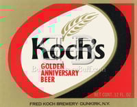 Koch Brewing Company - Koch's Golden Anniversary