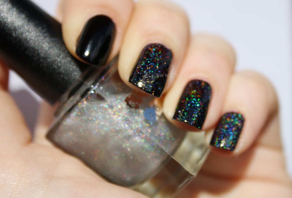 Image of Silver Rainbow Holographic Top Coat