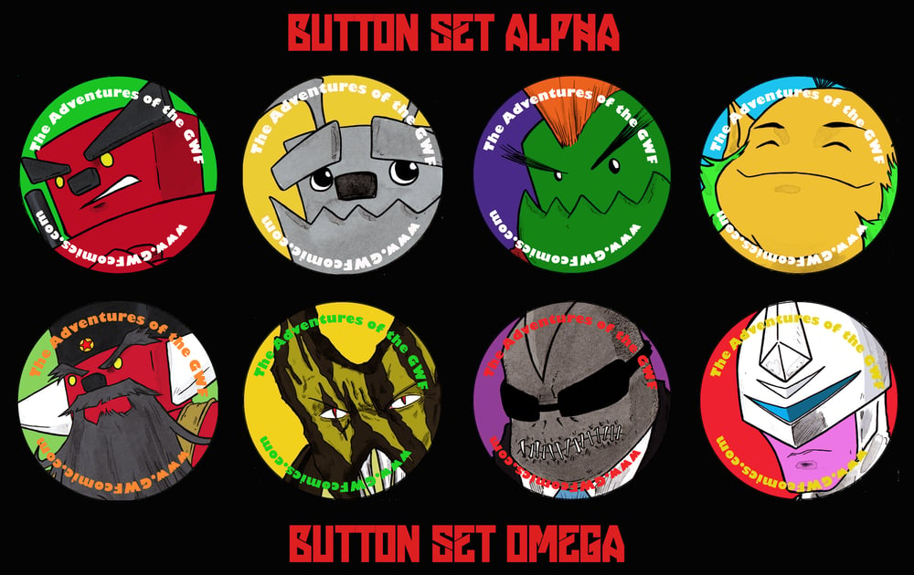 Image of Alpha/Omega Button Sets