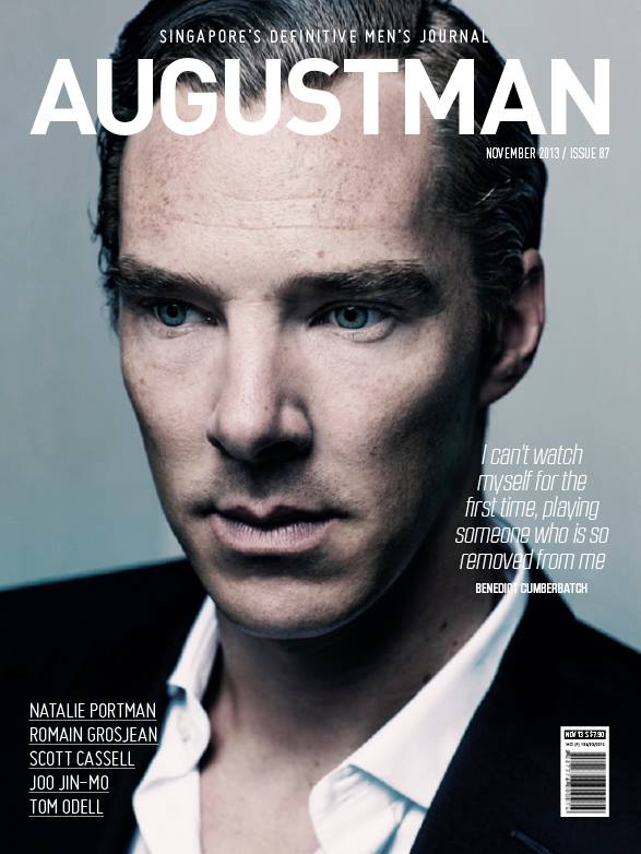 August Man Singapore November 2013 - Benedict Cumberbatch / Tom Odell ...