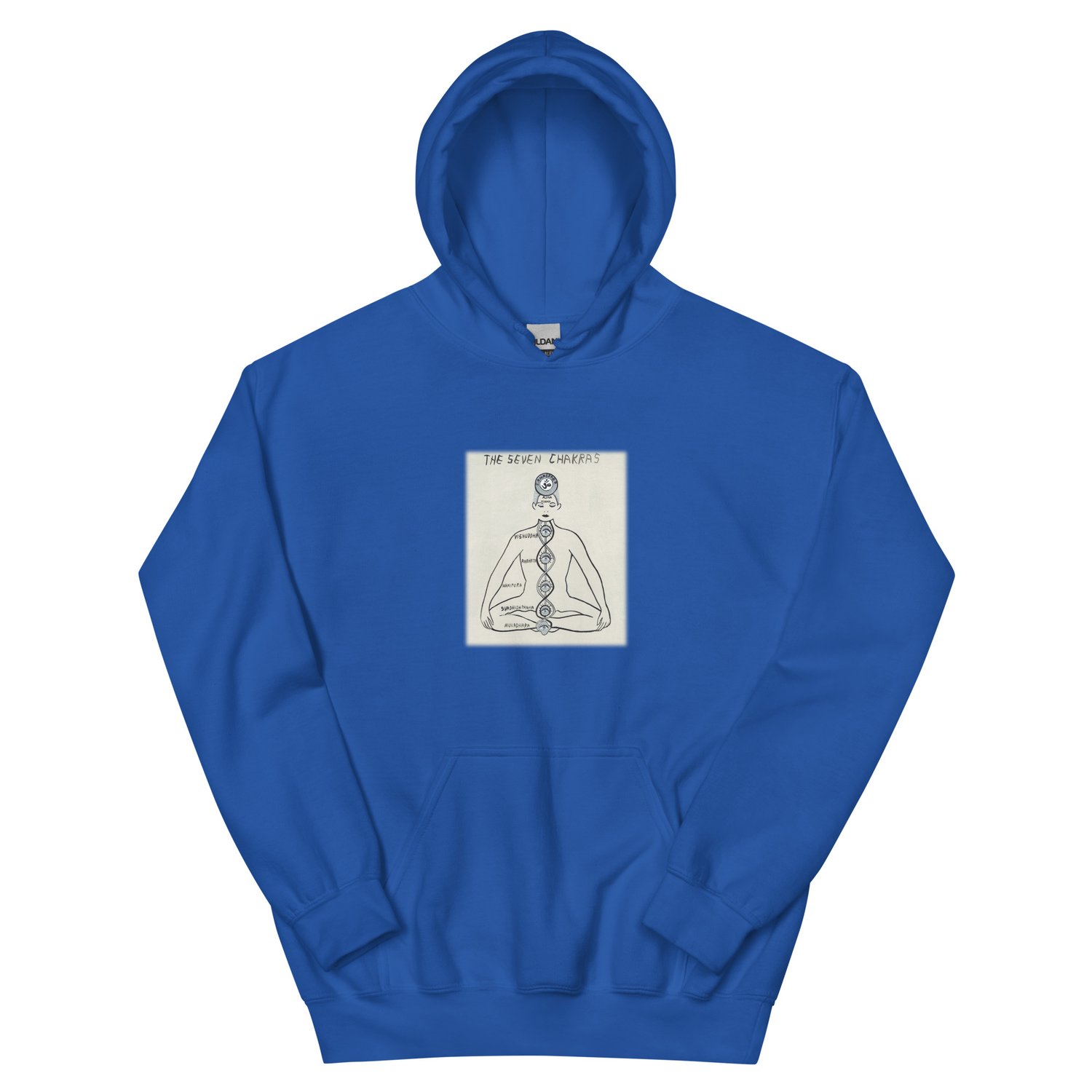 Image of THE SEVEN CHAKRAS HOODIE