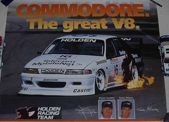 Image of HOLDEN RACING TEAM COMMODORE - THE GREAT V8. HRT.