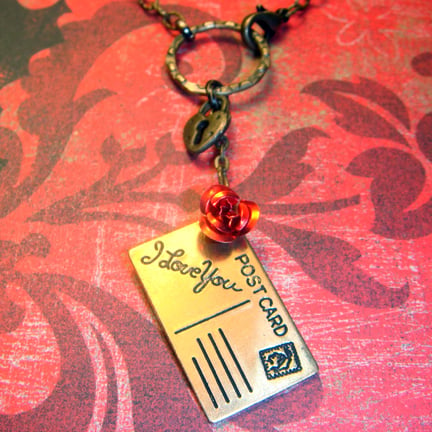 Image of Love Note Necklace