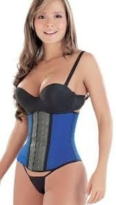 Image of Latex Underbust Strapless Waist Cincher in Fashion Colors