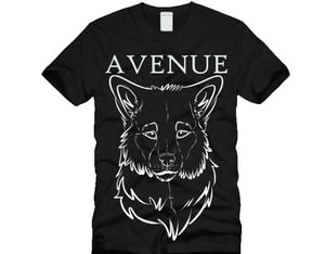 Image of Black Avenue Wolf Tee