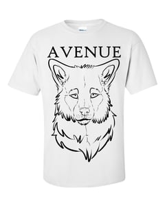 Image of White Avenue Wolf Tee