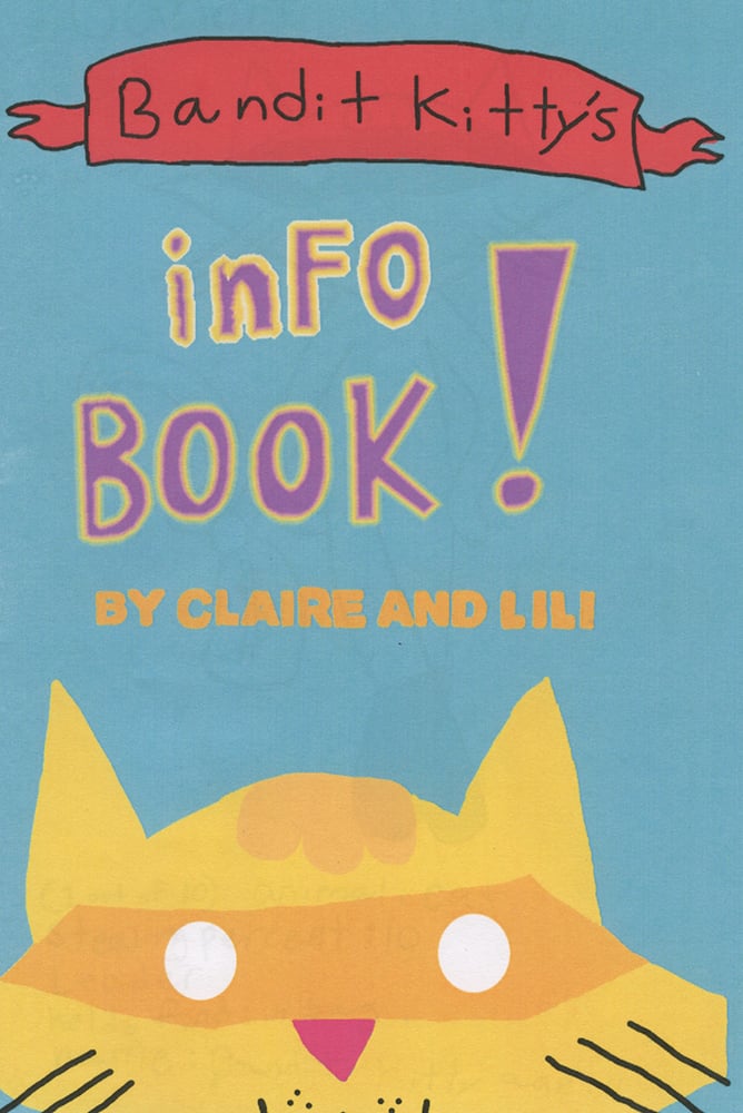 Image of Bandit Kitty's Info Book!