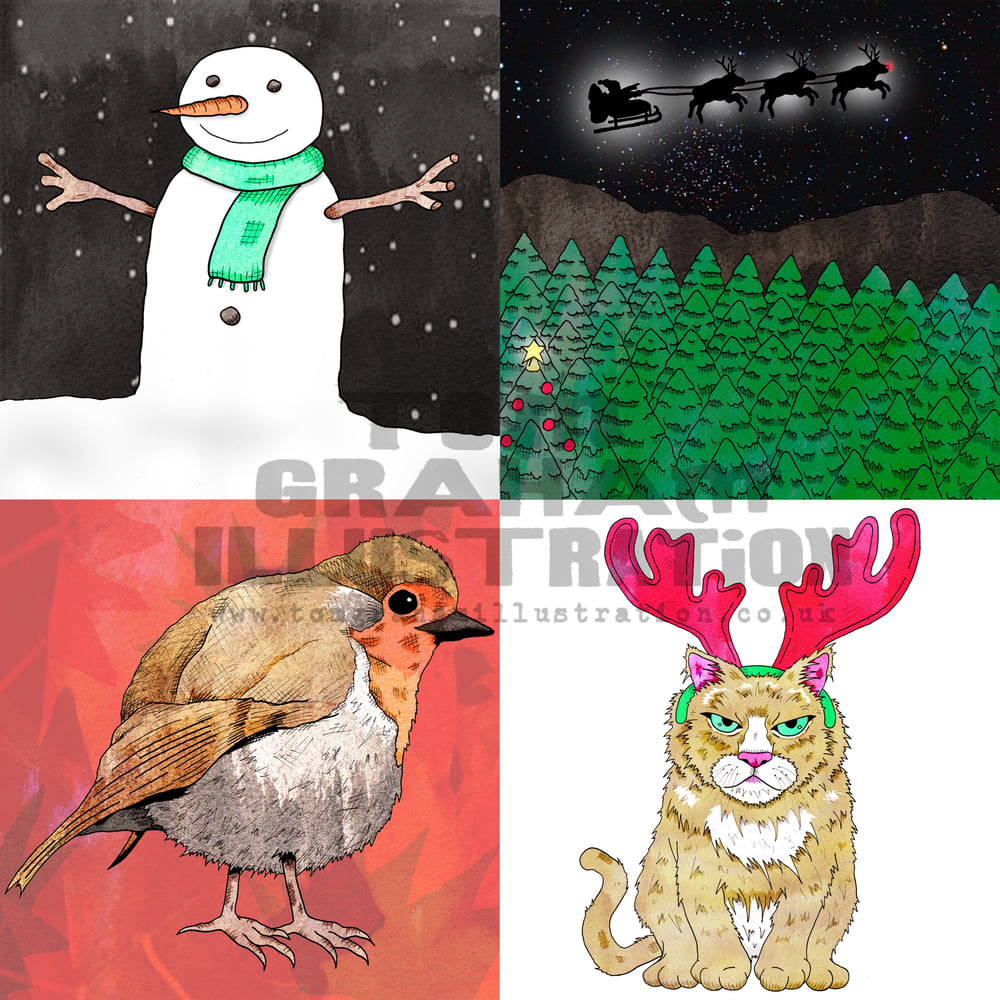 Image of Christmas Card Selection