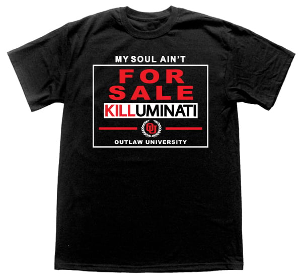 Image of KILLUMINATI -Not For Sale Tshirt