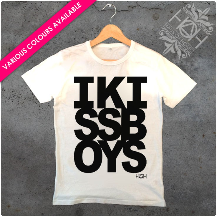 Image of I Kiss Boys T-Shirt - Various Colours Available 