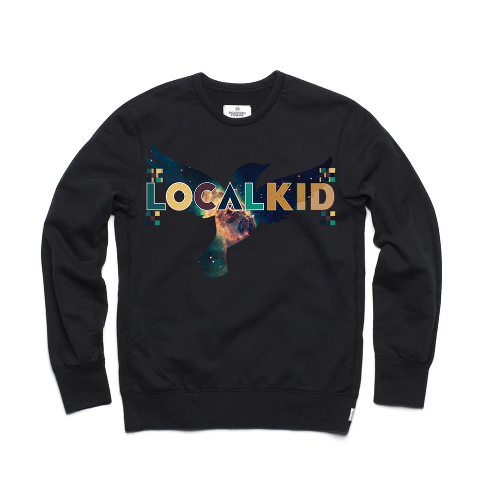 Image of Black Galaxy Crew neck