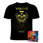 Image of VORTICE. 'Host'. Pack CD Digipack Trifold + T-shirt.