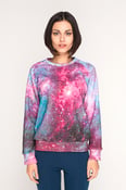 Image of BLM Galaxy Womens Sweatshirt