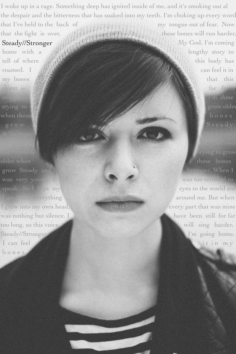 Image of "Steady and Stronger" lyric Poster