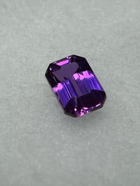 Image 3 of Heated Natural Tanzanite Purple pink, emerald cut, 6.75ct