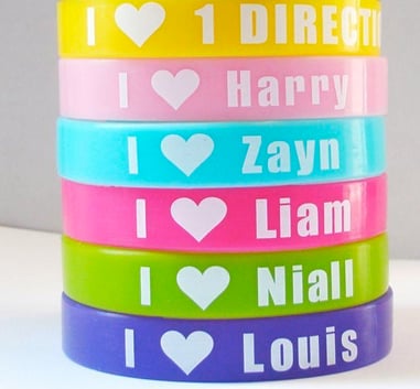 Image of I <3 One Direction Bracelets