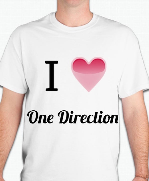 Image of I <3 One Direction T-Shirt!