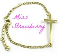 Image of Kreuz Armband GOLD