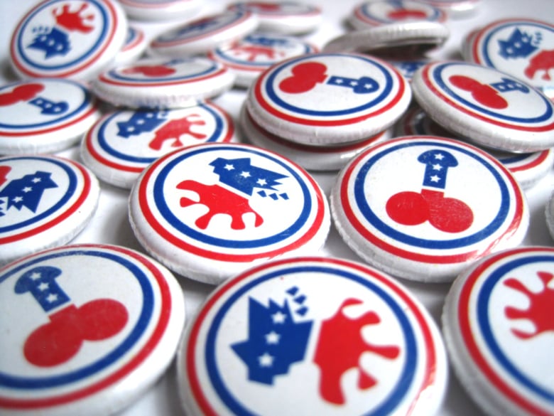 Image of Political Buttons