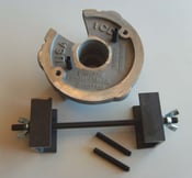 Image of Harley Flywheel assembly fixture