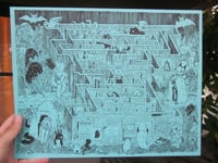Image 2 of Maze Print