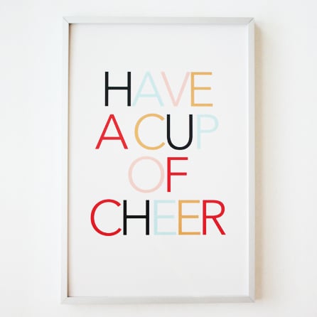 Image of Have A Cup of Cheer 8x10