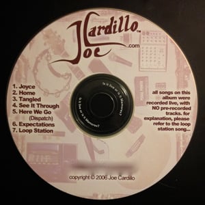 Image of Joe Cardillo Live EP (Hard Copy)