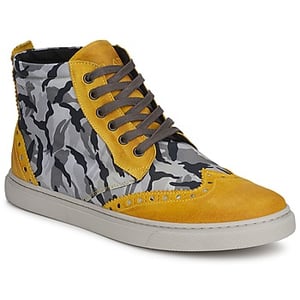 Image of Venere High Yellow Camo Suede 1027